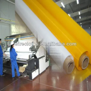 R&K yellow and white polyester mesh silk screen printing cloth and netting / monofilament polyester screen printing mesh