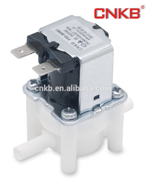 Connecting rod DC/AC solenoid water valve