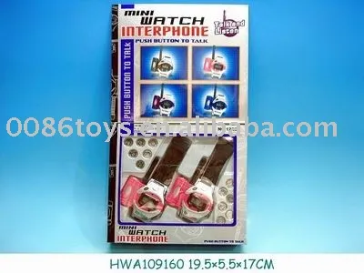 Toy watch interphone