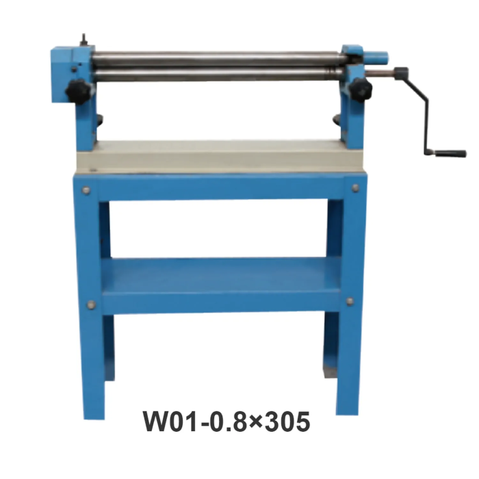W01-0.8x305/W01-0.8x610/W01-0.8x915/W01-0.8x1000/W01-1.5x1300 Manual Slip Rolls Machines