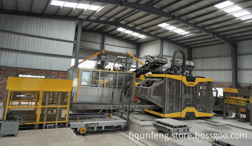 Fujian Qunfeng Machinery QFT18-20 Concrete Block Making Machine