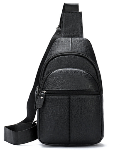 Μαύρο ελαφρύ πολυτελές vintage crossbody τσάντα
