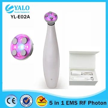 YL-E02A 5 in 1 EMS RF Photon Electroporation Mesoporation Facial Beauty Machine