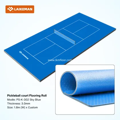 Factory Direct Wholesale Professional Pickleball Court PVC Sport Floor