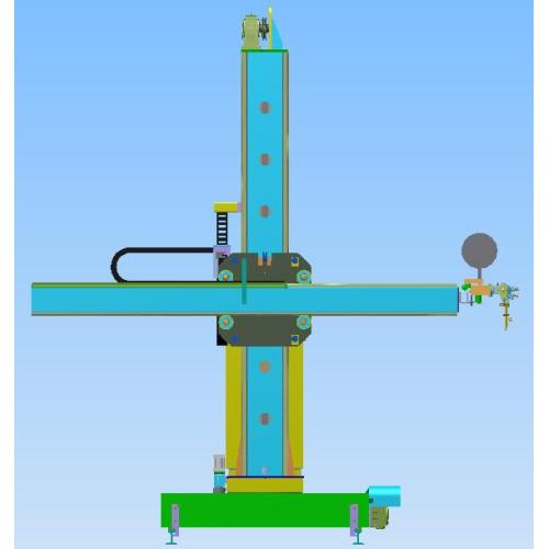 Colonne de soudage automatique et flèche (rail de guidage carré)