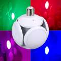 E27 RGB Football UFO Music Lampe