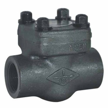 forged steel female thread, socket weld check valve