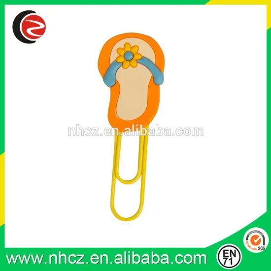 Shoes Shape Soft PVC Bookmark