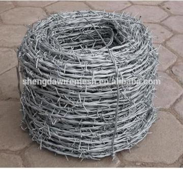 2016 Best selling anping factory Colored barbed wire at lowest price