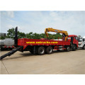 XCMG 8X4 20ton lori lililowekwa kwenye cranes