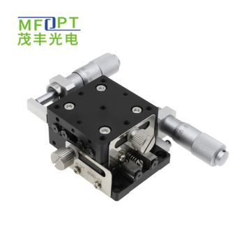 MPV40-2SR Manual Stage - 40x40mm Table Size, 13mm Travel, Stainless Steel V-Grooved Crossed Roller Bearing