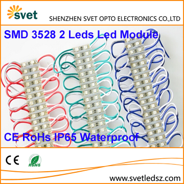 SMD 3528 2 Led IP68 Waterproof Outdoor RGB Led Screen Display Module for Signs with CE RoHs