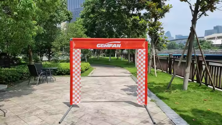 FPV Drone Race Gate 5x5 Orange