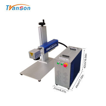 Fiber laser marker for stainless steel