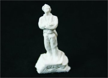 A13-7 Jade White Desktop Sculpture 3d Scale Model