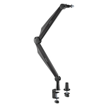 Professional Podcasting Mic Boom Arm Stand - MDS15-1 Heavy Duty Scissor Arm Microphone Mount