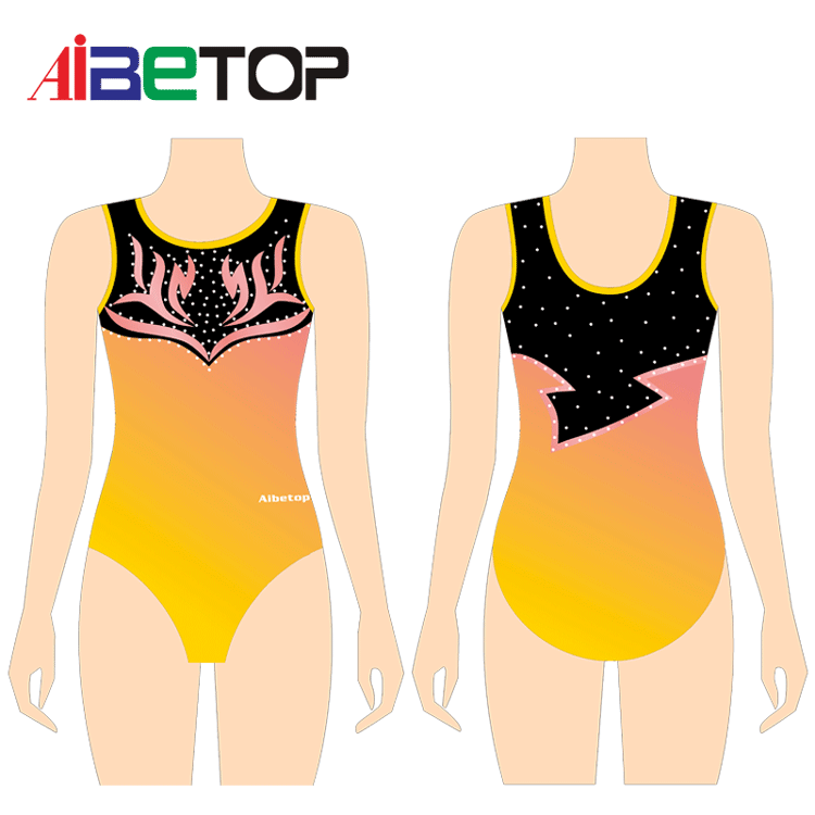 Full sublimation girls dance leotards
