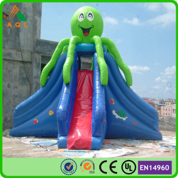 wonderful octopus water park sports games inflatable water slides China