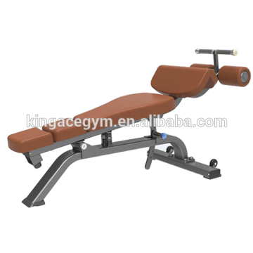 Commercial Adjustable Decline Bench Gym Equipment