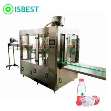 3000BPH Water Filling Bottling Machine Plant: Washing, Filling, and Capping 3-in-1