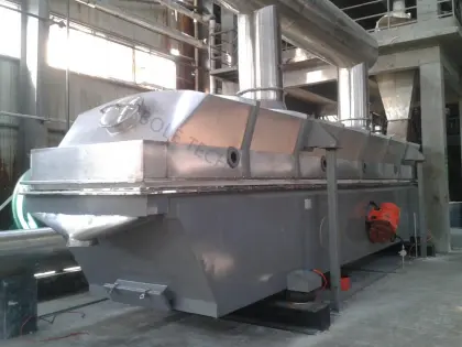 Edible salt vibrating fluid bed dryer Salt dryer