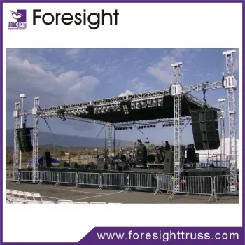 aluminum spigot/bolt truss stage truss box truss