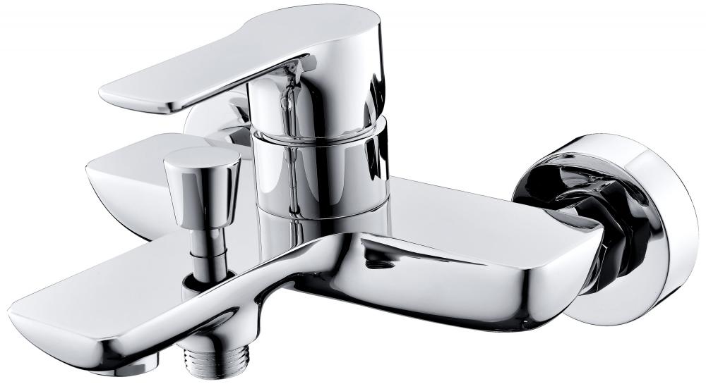 Modern Design Chrome Plated Bath Shower Mixer Set