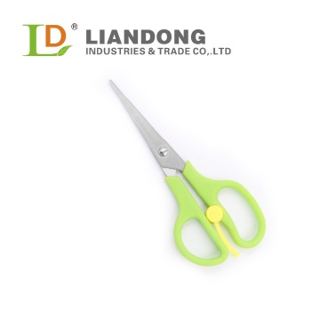 HS0120 5" plastic handle school student scissor