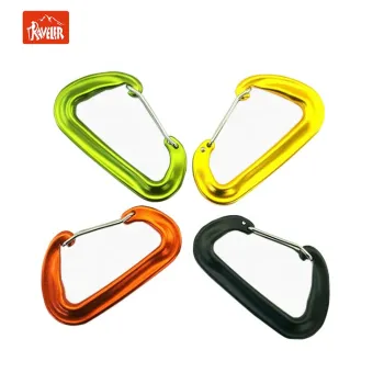 5KN Camping Aluminum Climbing Carabiner 7075 Aviation Aluminum Alloy Carabiner