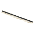 Spacing de pasador de 2.54 mm que presenta una sola fila SMT