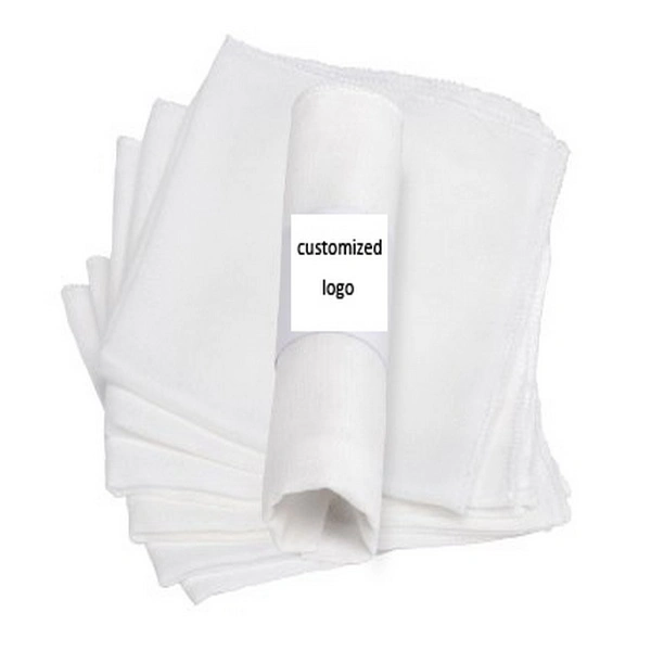 Bamboo cotton muslin face wash cloth