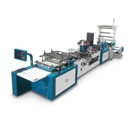 Wenzhou Automatic Ziploc Slider LDPE PE Zipper Storage Gallon Bag Making Machine