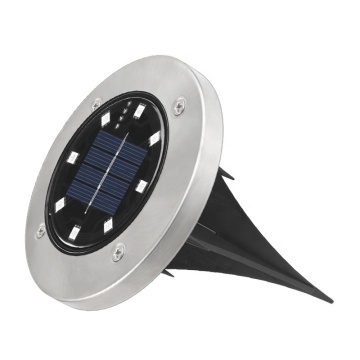 Solar Ground Lights Waterproof Underground Solar Garden Light for Pathway Lawn