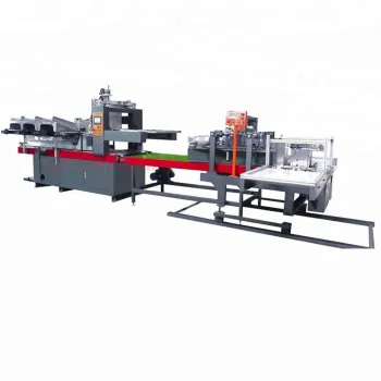 Automatic China Box Sheet Electric Assembly Machinery