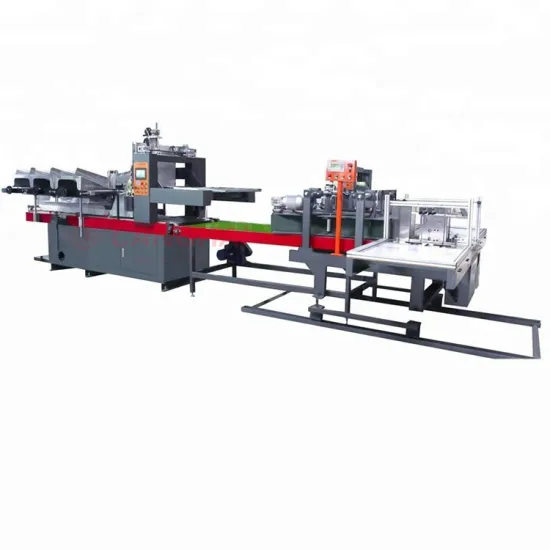 Automatic China Box Sheet Electric Assembly Machinery