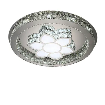 crystal mounted chandelier indoor led ceiling lamp