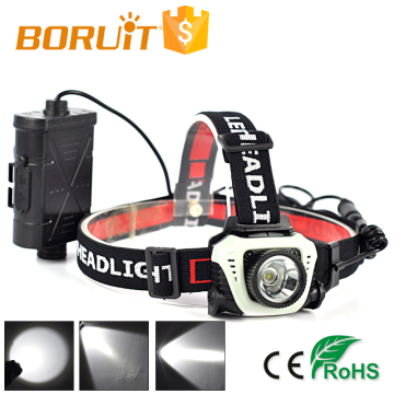 Super Bright Plastic CREE LED Sensor Light / Sensor LED Headlamp