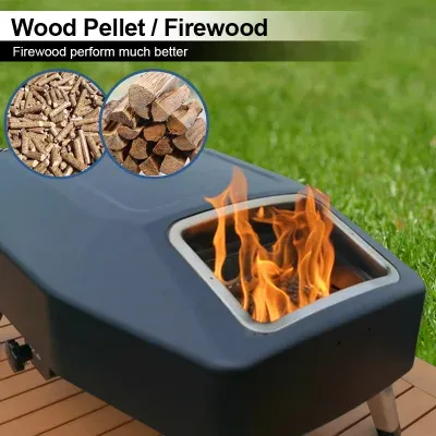 Outdoor Garden Wood Fired Blackstone Portable Table Pizza Oven