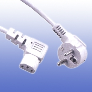 right angle ac power cord