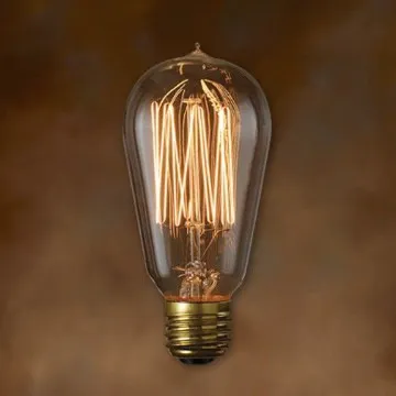Squirrel-Cage Filament Edison Bulb Decorative
