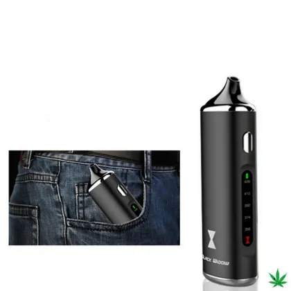 Original Kingtons herbal vaporizer Black Widow vapor box