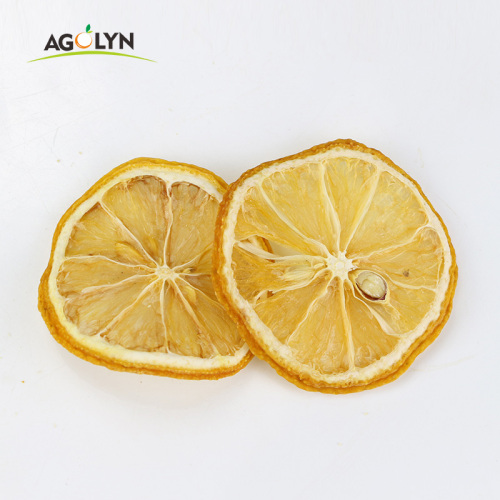 healthy fruit flavor tea ingredient with high vitamin C green lemon slice