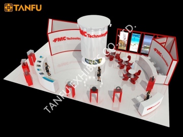 TANFU Exhibition Booth Fabrication for Trade Show
