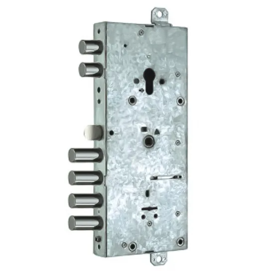 Double Bitted Key Lock for Armored Door