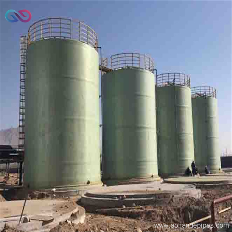 Vertical Frp Pressure Tank For Acid Storage