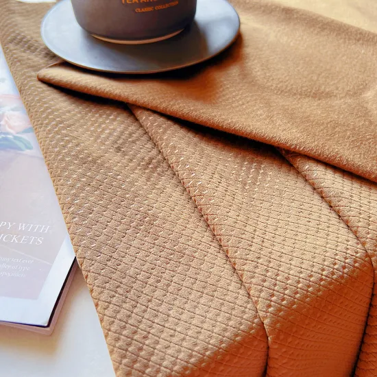 100% Polyester Embossed Holland Velveteen