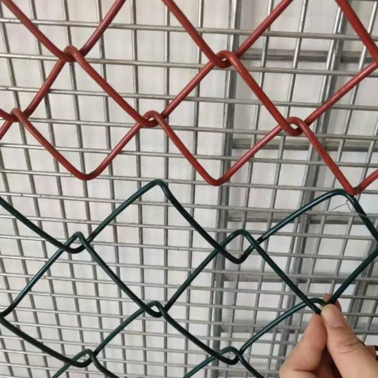 Playground Garden Diamond Wire Mesh Chain Link Fence
