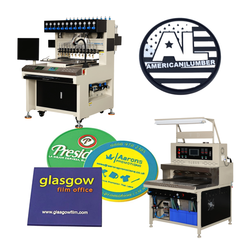 12 colors silicone label makingmachine