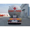 13m dicairkan Gas transportasi Semi Trailer 23.6Tons