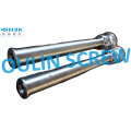 60mm Bimetal Extrusion Screw Barrel for Recycled Plastic, Glassfiber (GF)